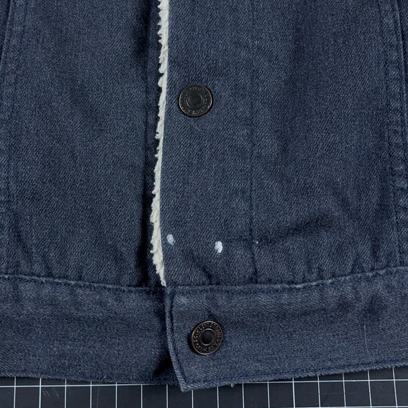 LEVI MENS SHERPA TRUCKER JACKET size large - Picture 3 of 14